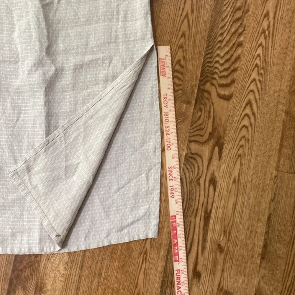 Eileen Fisher 100% linen maxi skirt minimalist light academic lightweight Small - Picture 7 of 11